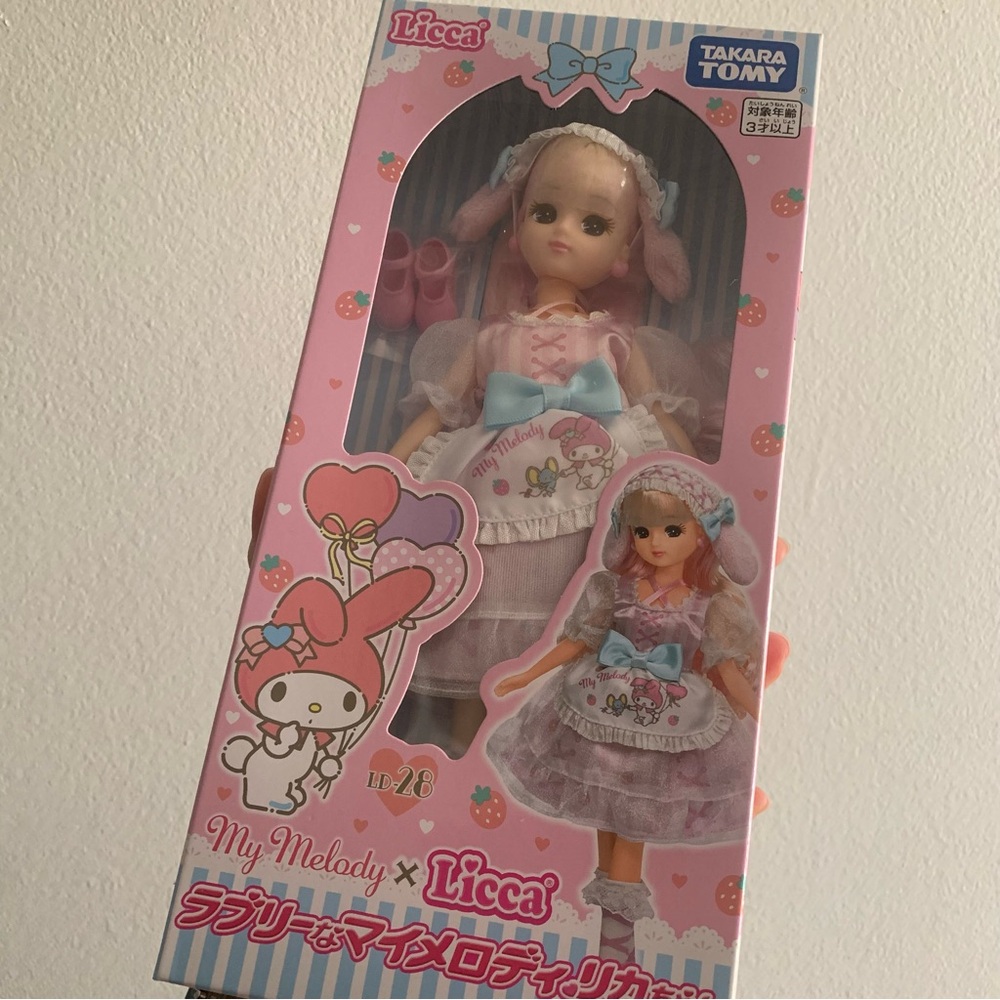 Japan Takara Tomy Licca-Chan Doll My Melody Sanrio doll